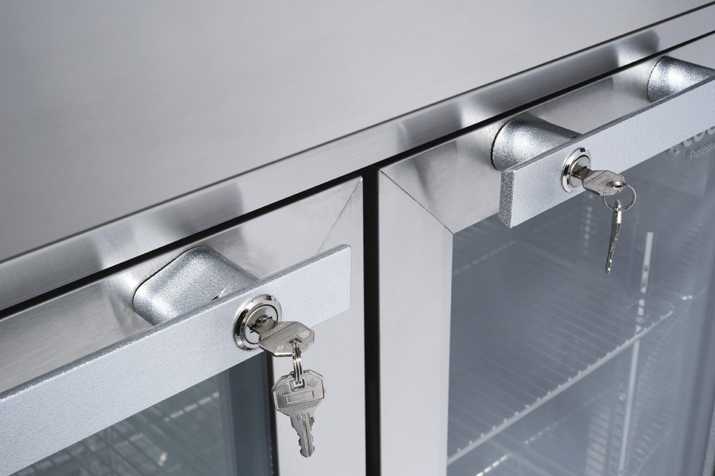 Maniglia con serratura